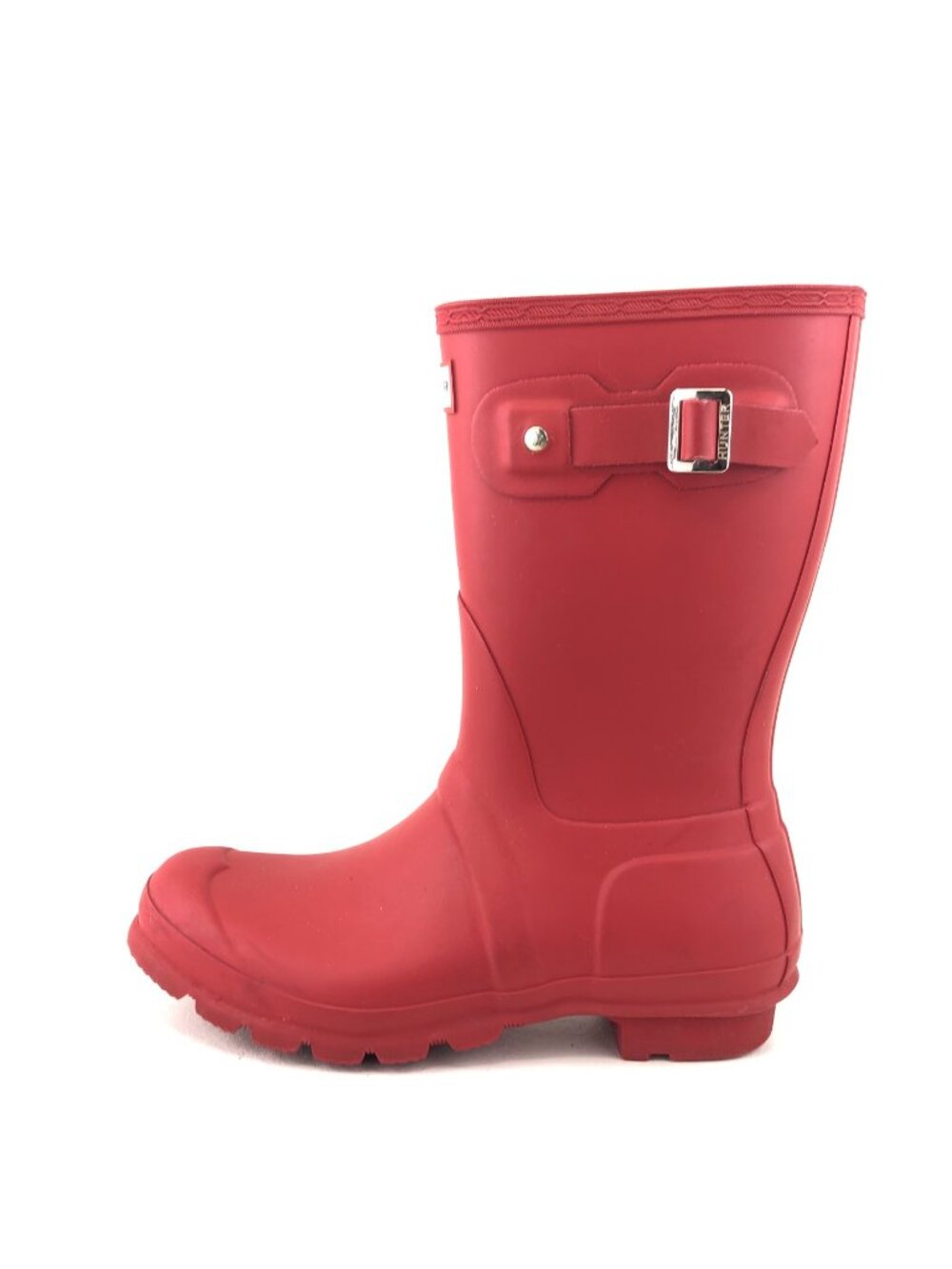 Hunter Original Short Red Rubber Rain Boots 8